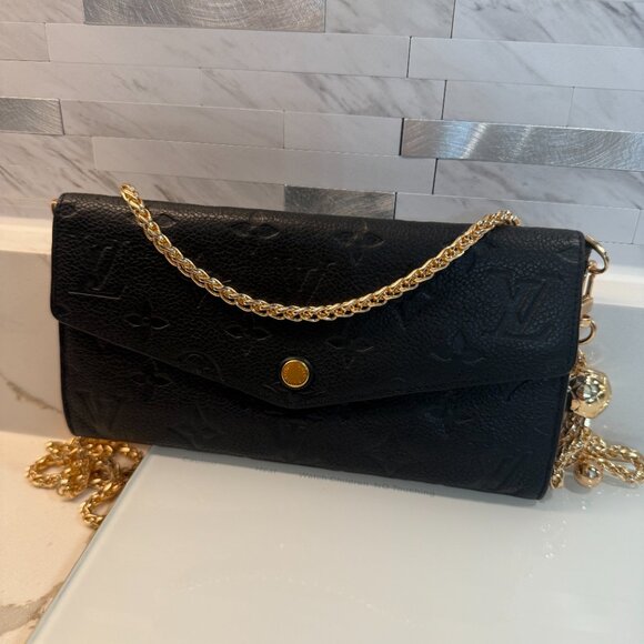 Louis Vuitton Long Wallet Monogram/empreinte Portefeuille missing inside pouch - Picture 5 of 12